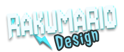 Raku Mario Design Logo